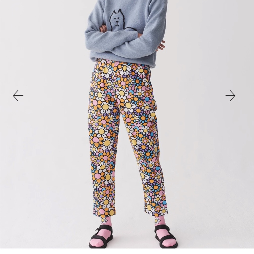 Lazy Oaf Floral Pants